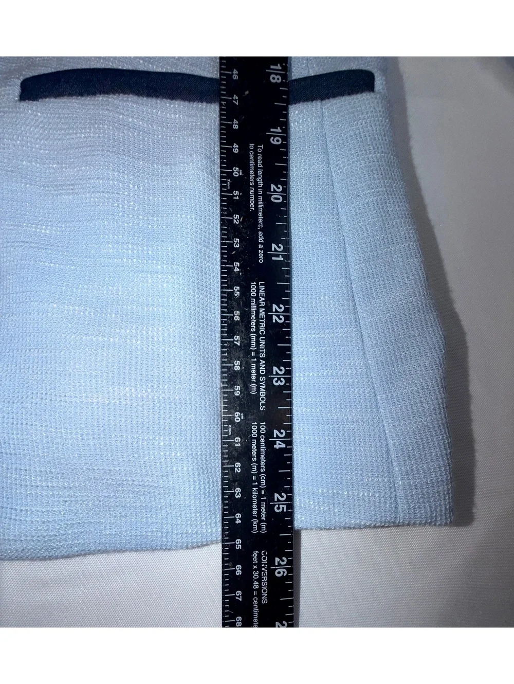 Tommy Hilfiger light blue blazer with elbow patches